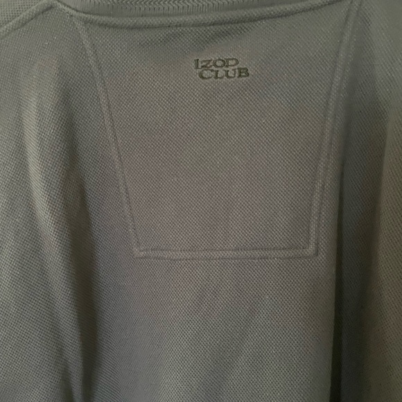 Izod Men's V-Neck Sweater Vest Size XL Golf Black Butte Ranch NWT New - Picture 5 of 7